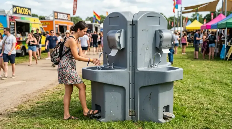 Portable Handwashing Station — Outdoor Event Portable Handwashing Station — Outdoor Event