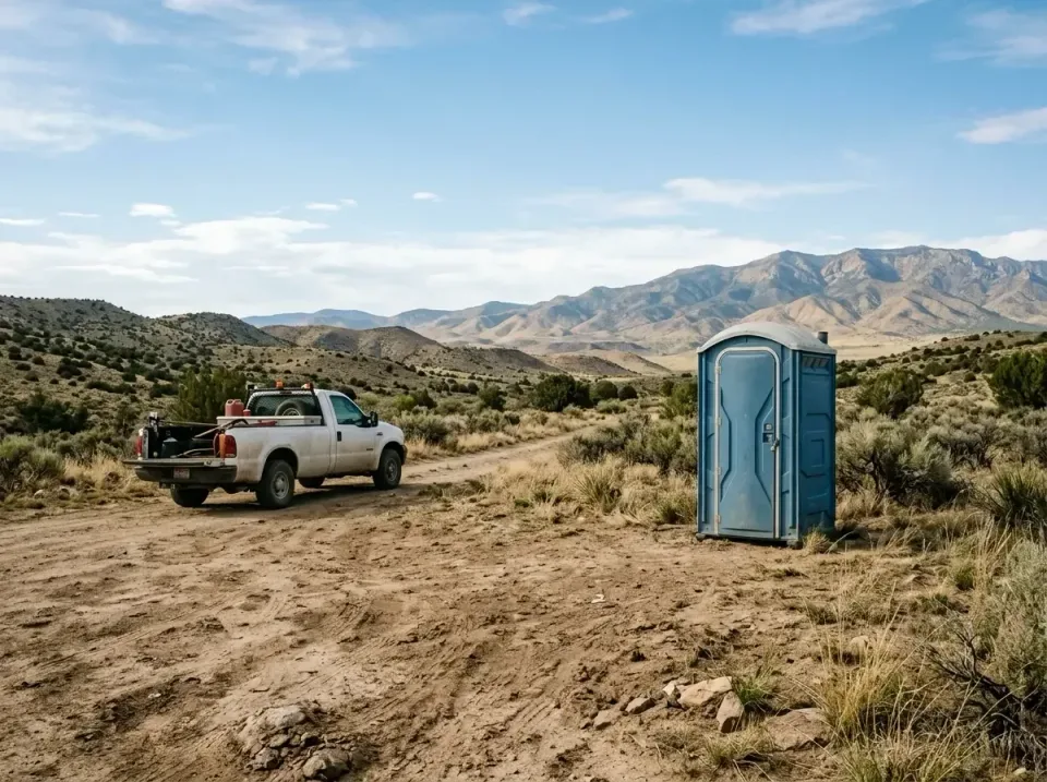 Portable Toilet — Remote Location