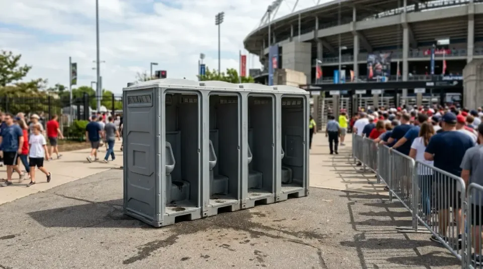 Portable Urinal Station — Outdoor Event